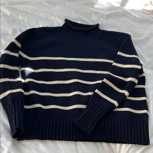 ANN MASHBURN Dark Knit Sweater